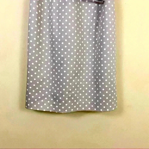 Comma, Tan Polka Dot “50’s” Scoop Neck Belted Sheath Mini Lined Dress (EU38/US8) - Picture 8 of 11